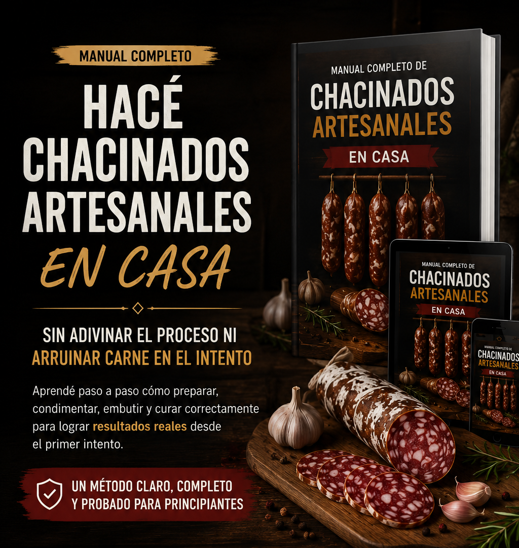 Chacinados Sin Errores El método paso a paso para hacer chacinados artesanales en casa.