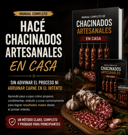 Chacinados Sin Errores El método paso a paso para hacer chacinados artesanales en casa.